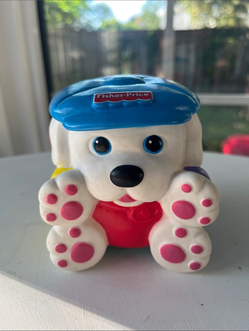Fisher-Price Vintage 1997 Roll Over Rover dog